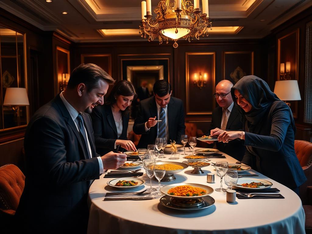 Le caviar comme récit d'équipe
