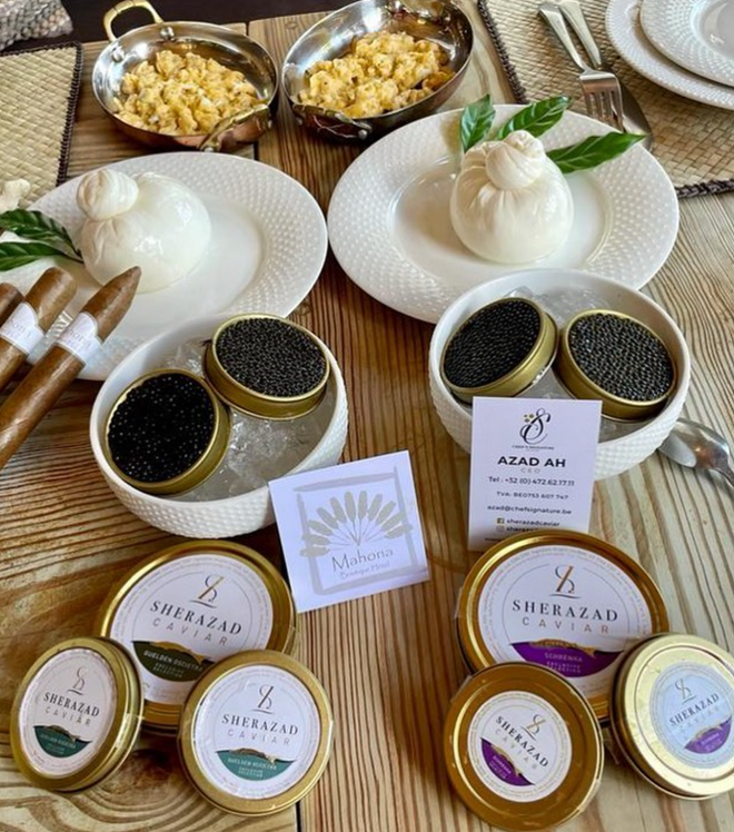 Dégustation de caviar Sherazad